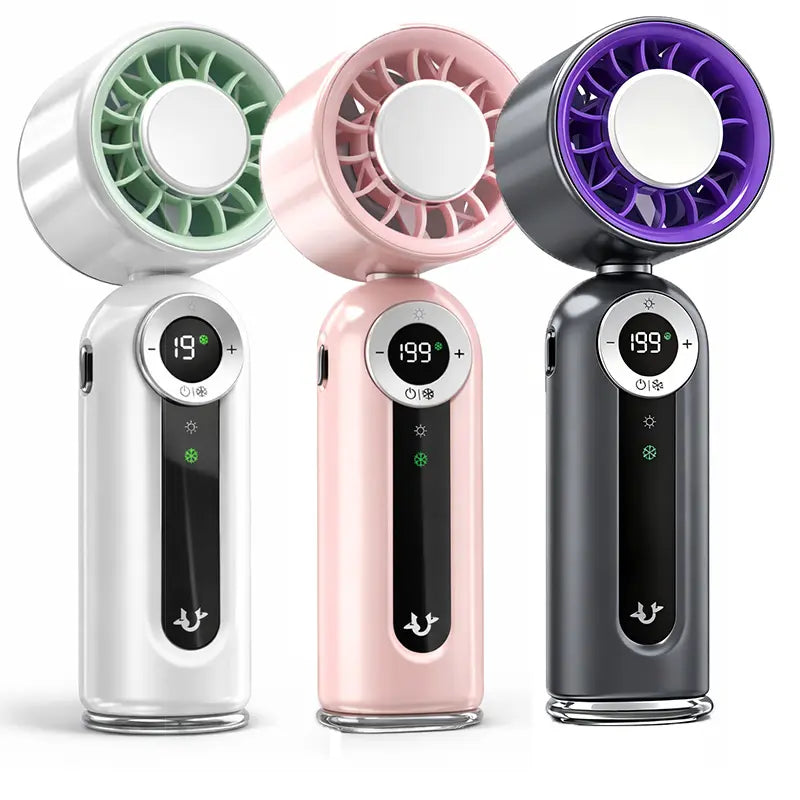 VoltaBreeze™ 199-Speed Portable Fan – Foldable Rechargeable Cooling Fan with Precision Airflow Control